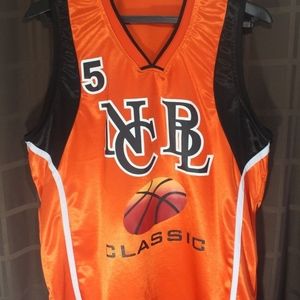 Mens NCBL Basketball Jersey  Large#5
